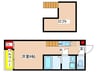 ルキシオン名古屋南 1Kの間取り