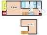 ルキシオン名古屋南 1Kの間取り