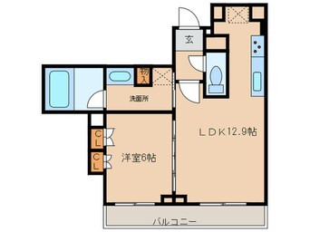 間取図 ｼﾃｨﾀﾜｰ名古屋久屋大通公園(602)