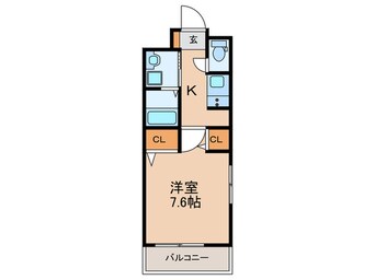 間取図 ザ　ルミナス　トキワ
