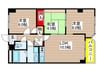 レジデンス高岳 3LDKの間取り