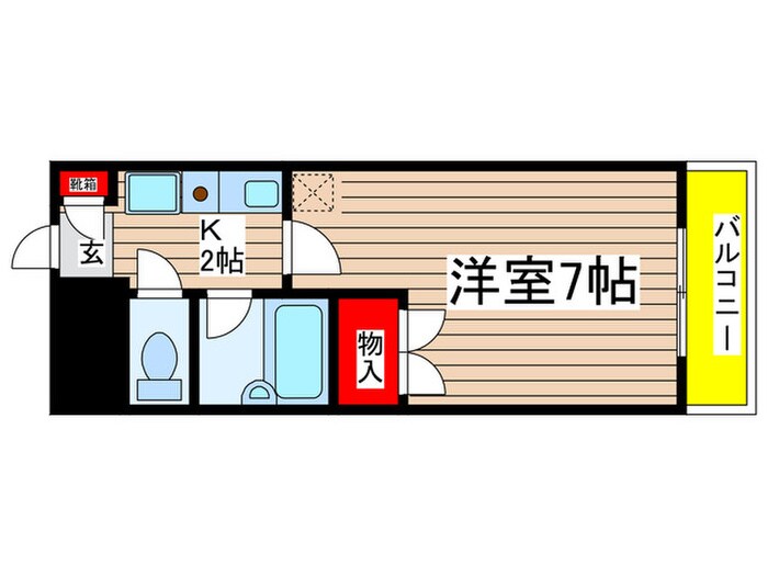 間取り図 リバーエイト広路