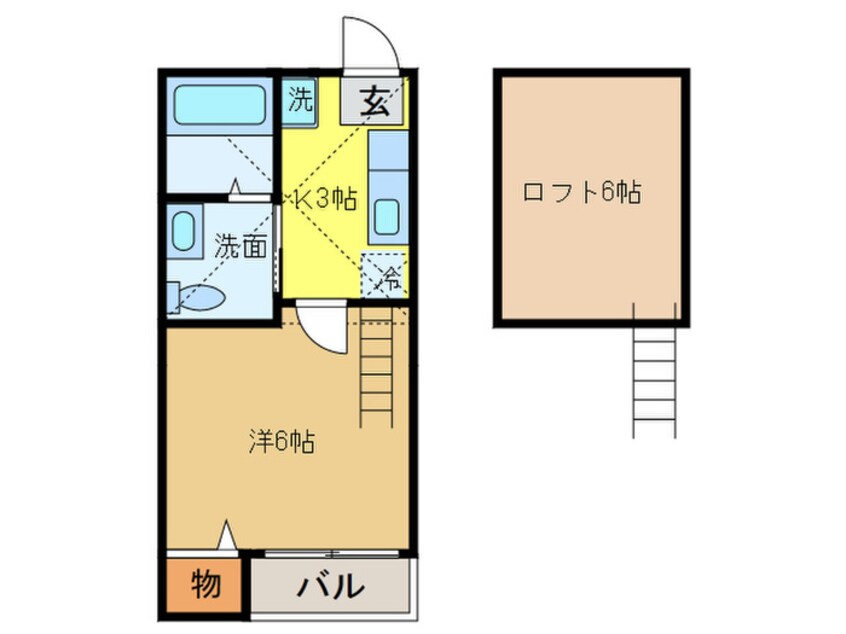 間取図 スプランドゥール道徳