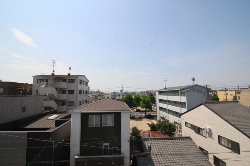 室内からの展望 Grid Nagoya