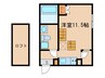 ＲＥＸ新栄 1Rの間取り