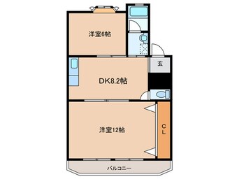 間取図 メゾン寿々喜