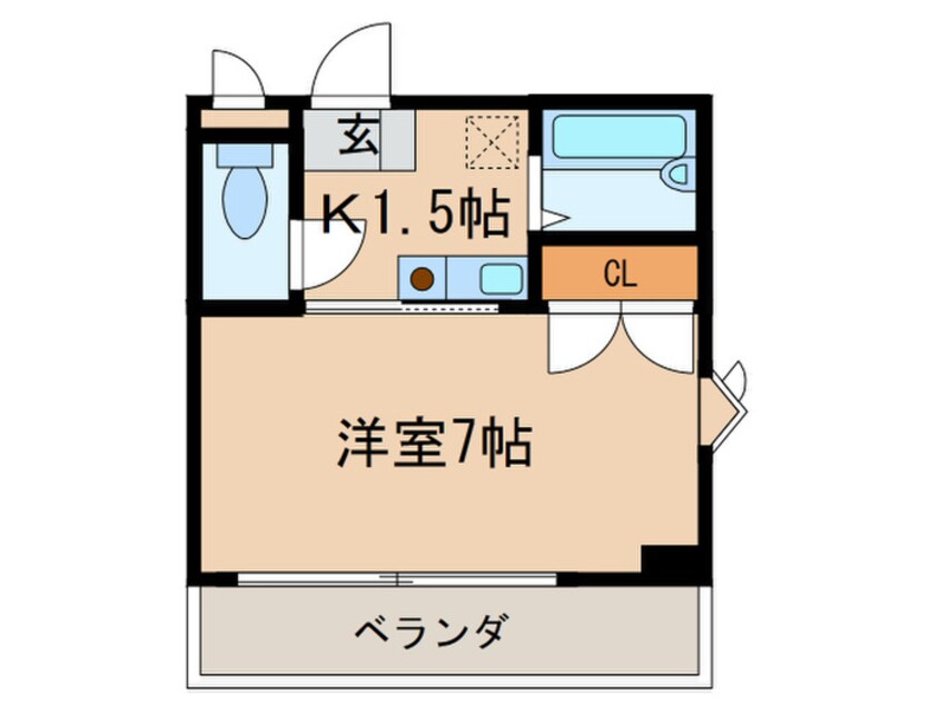 間取図 セントラルリッツ