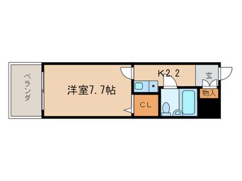 間取図 ﾗｲｵﾝｽﾞﾏﾝｼｮﾝ丸の内第6（202）