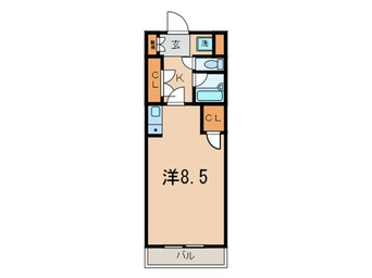 間取図 久屋パークサイドハウス