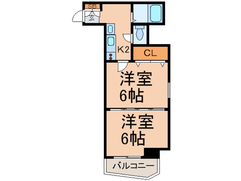 間取図 桜マンション２