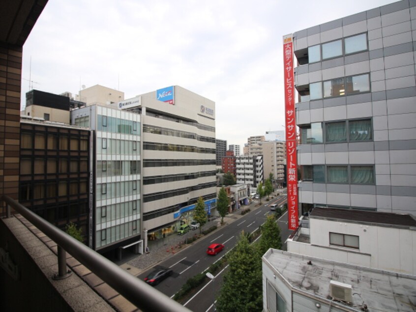 室内からの展望 桜マンション２