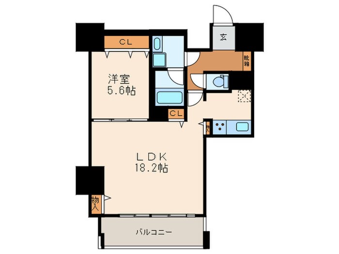 間取り図 プレミアムコート葵