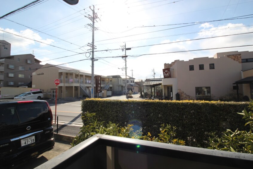 室内からの展望 パ－クサイド大門