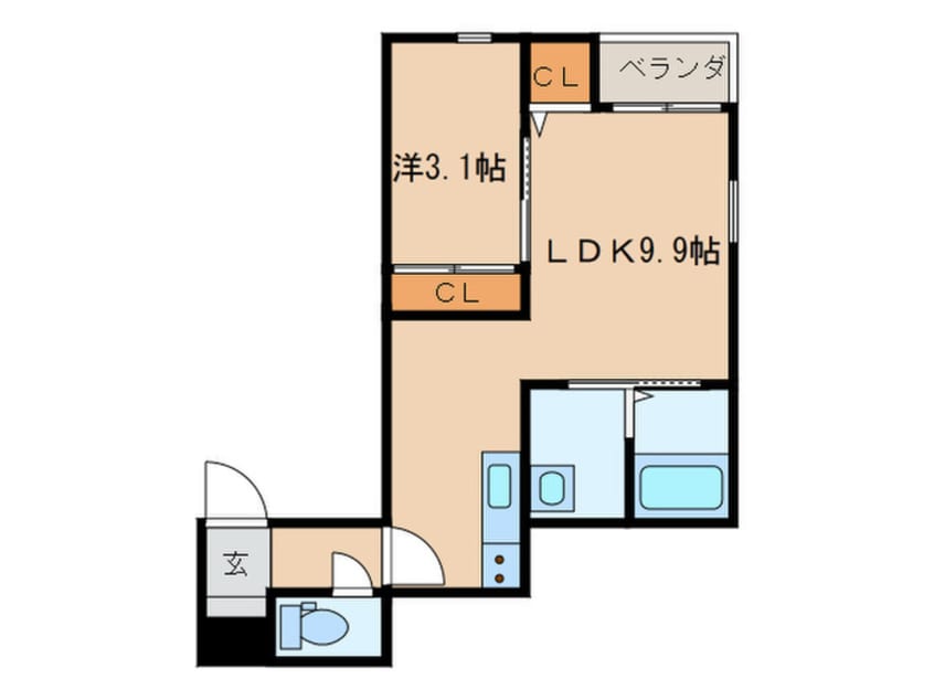 間取図 REGALEST上飯田西