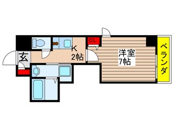 間取図 ＰＯＮＴＥ　ＡＬＴＯ新栄