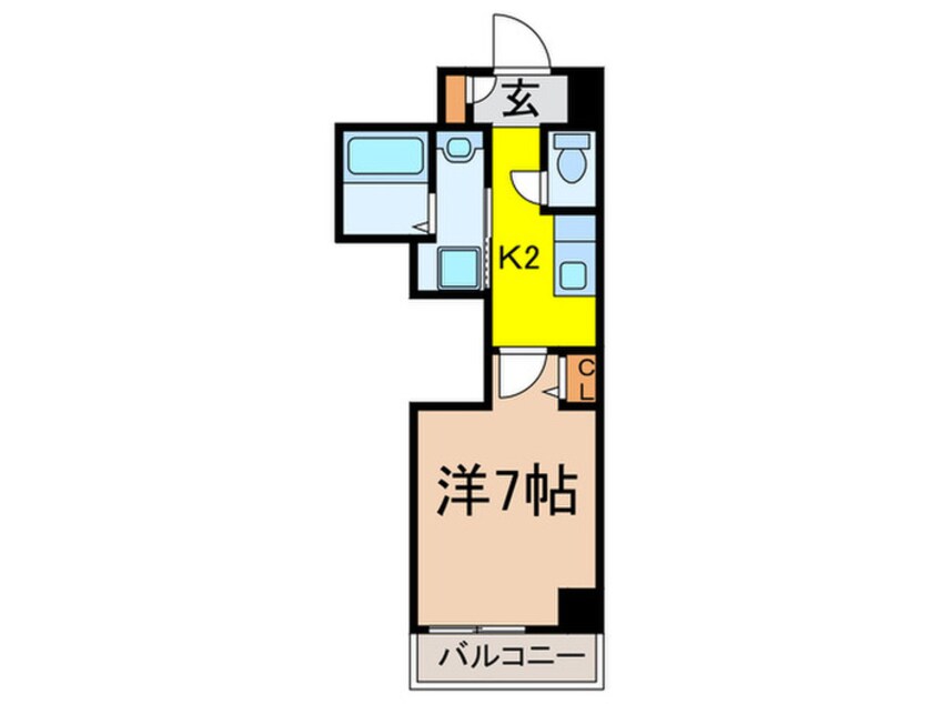 間取図 ＰＯＮＴＥ　ＡＬＴＯ新栄