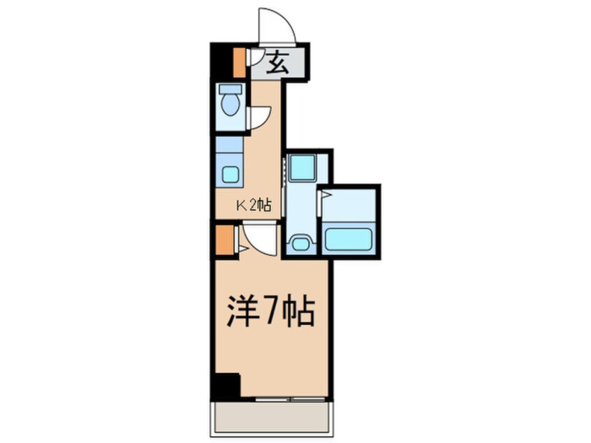 間取図 ＰＯＮＴＥ　ＡＬＴＯ新栄