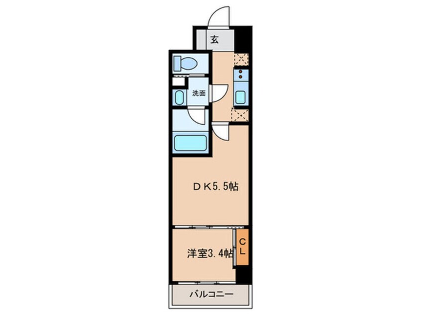 間取図 パークアクシス名古屋山王