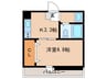 吉川屋ビル 1Kの間取り