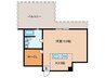 ＨＡＴＡＹＡアパートメント 1Rの間取り