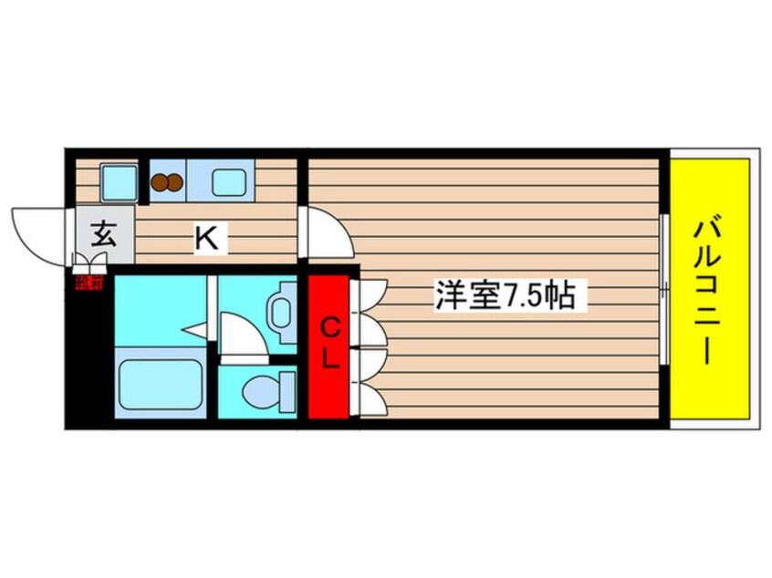 間取図 エトワ－ルパレス