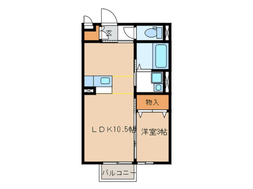 間取図 ジャスミンＡ