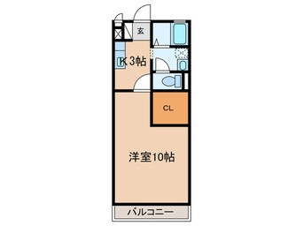 間取図 セジュ－ルモナリエ