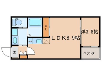 間取図 KKテラス金山