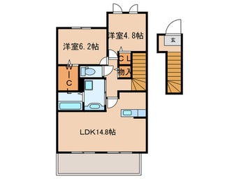 間取図 ウィングウエスト