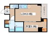 VERITAS IZUMI 1LDKの間取り