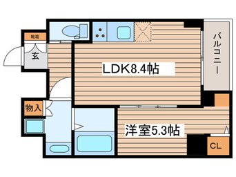 間取図 VERITAS IZUMI