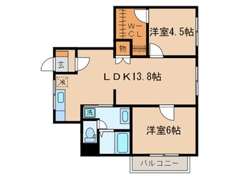 間取図 ウィステリア大曽根