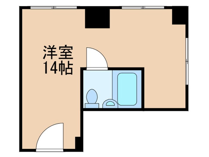 間取り図 ライオンズ名古屋ビル(513)