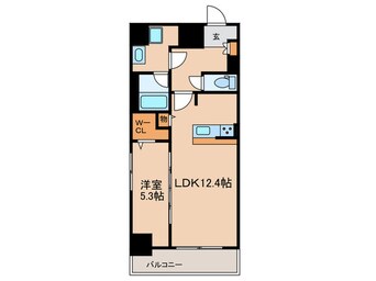 間取図 パークゲート栄白川