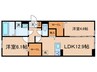 仮）ヴィア・ベーネ 2LDKの間取り