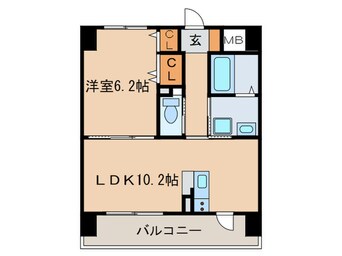 間取図 セジュール小牧