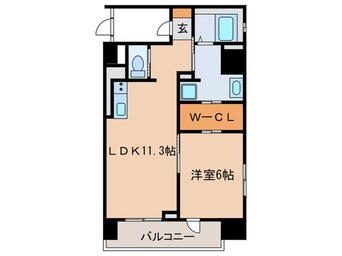 間取図 セジュール小牧