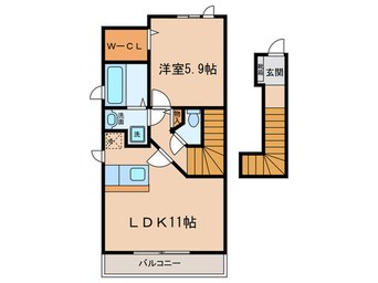 間取図 馬車道館