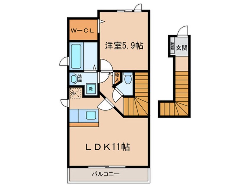 間取図 馬車道館