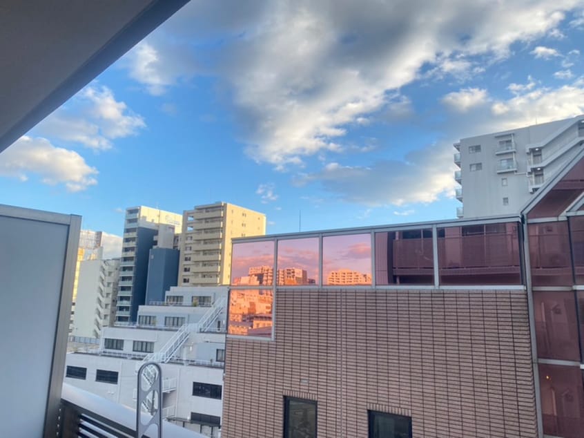 室内からの展望 パルティール新栄