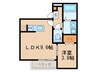 Haro Kanayama 1LDKの間取り