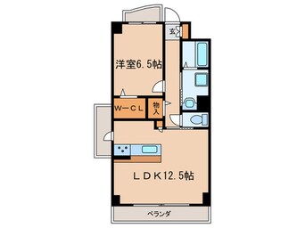 間取図 グランコート舞