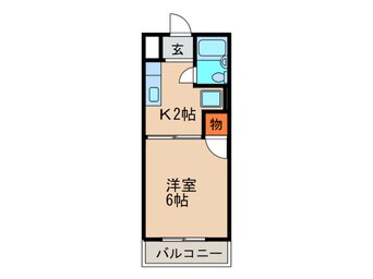 間取図 フォ－ブルさくらＡ棟