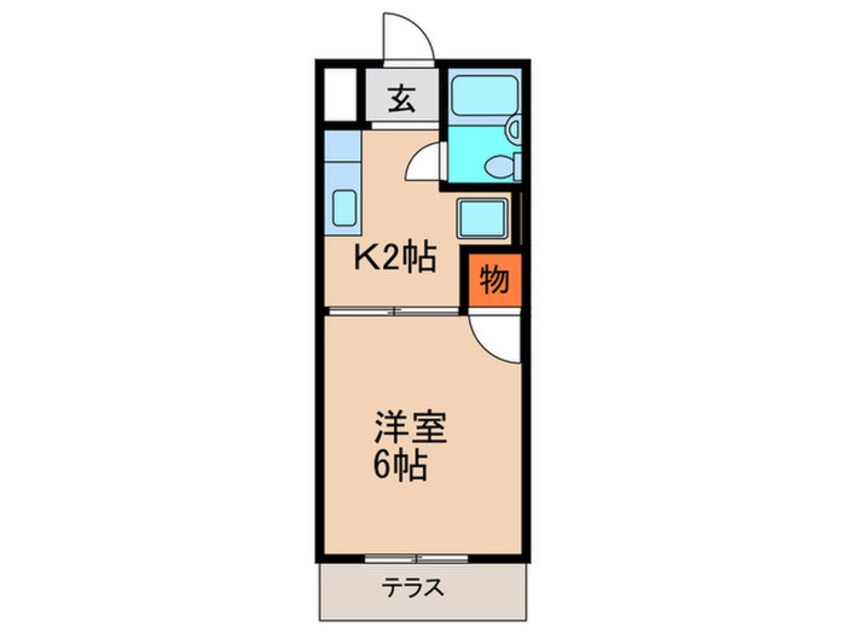 間取図 フォ－ブルさくらＡ棟