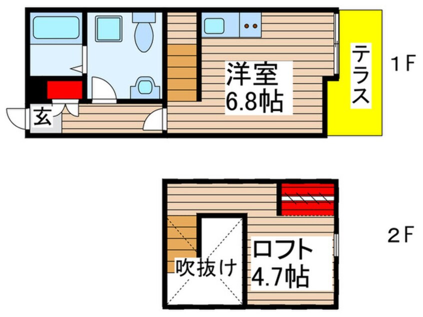 間取図 Fleurage