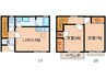 コラソン 2LDKの間取り