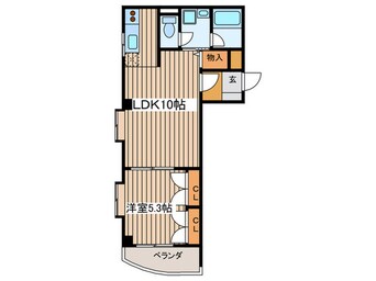 間取図 桜台マンション