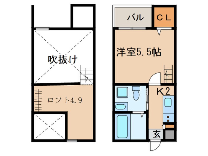 間取図 Cozy　House清水