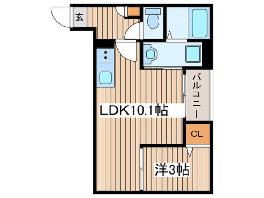 間取図 Jack kasaderaⅡ