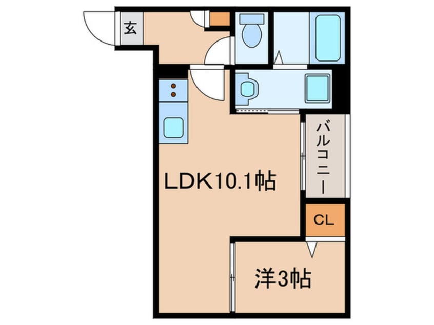 間取図 Jack kasaderaⅡ